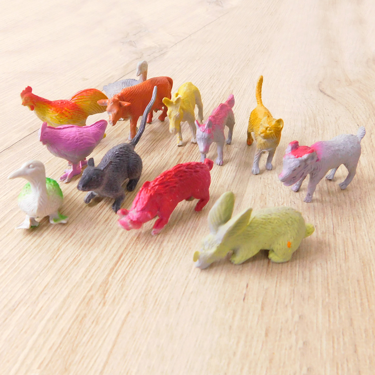 Figuras Animales Granja X12 GM1911-126